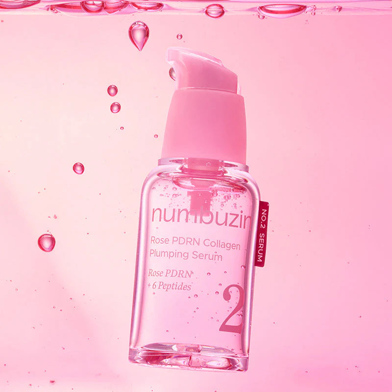 Numbuzin No.2 Rose PDRN Collagen Plumping Serum – photo produit 5