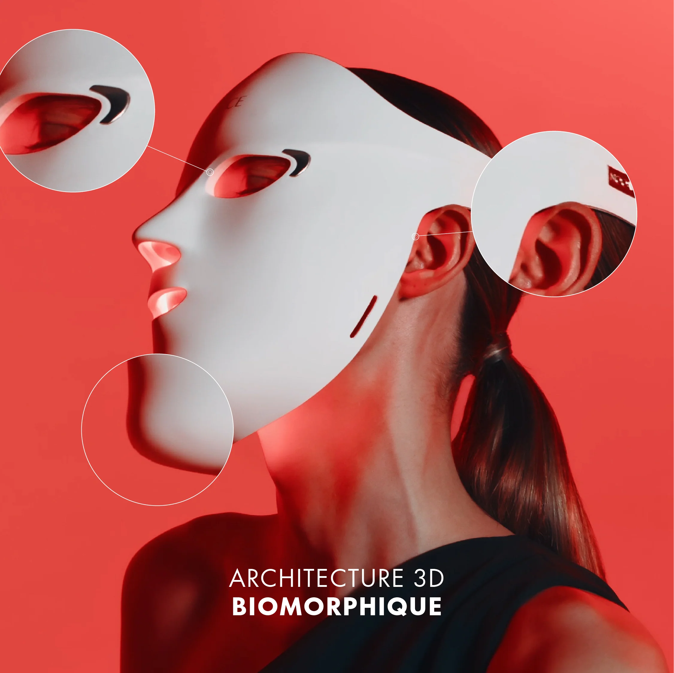 Masque LED Visage Premium Maskcoreen – photo produit 4