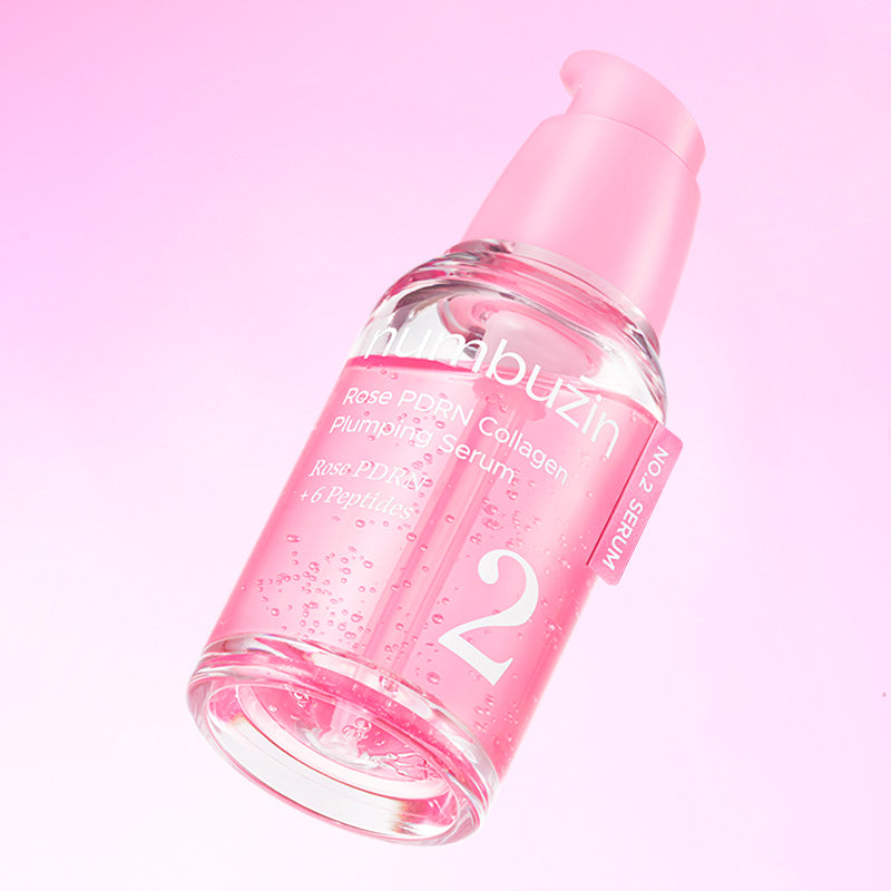 Numbuzin No.2 Rose PDRN Collagen Plumping Serum – photo produit 1